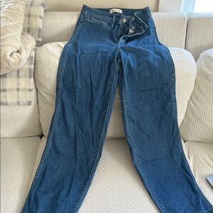 Madewell Slim Emmett Full Length Jeans Size 26, hardly worn